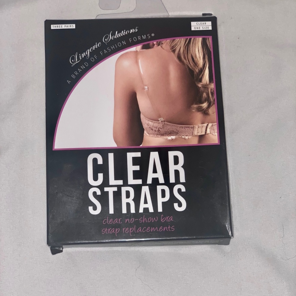Clear straps